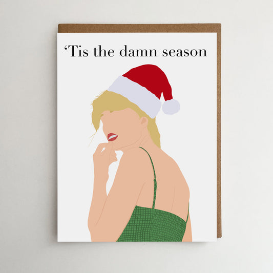 Tis the Damn Season Christmas Card