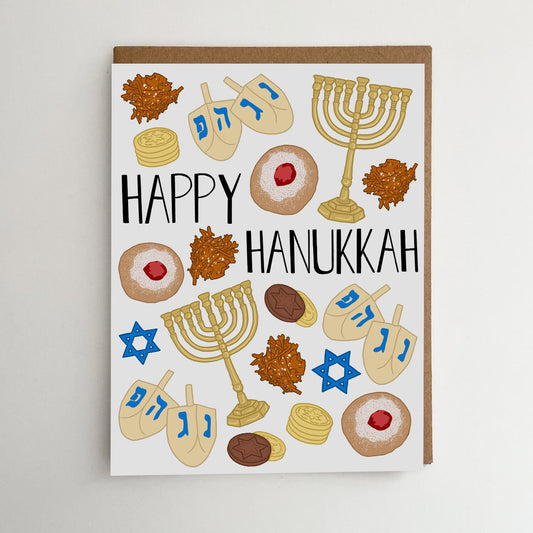 Happy Hanukkah Card